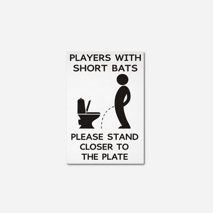 Parody Restroom Signs